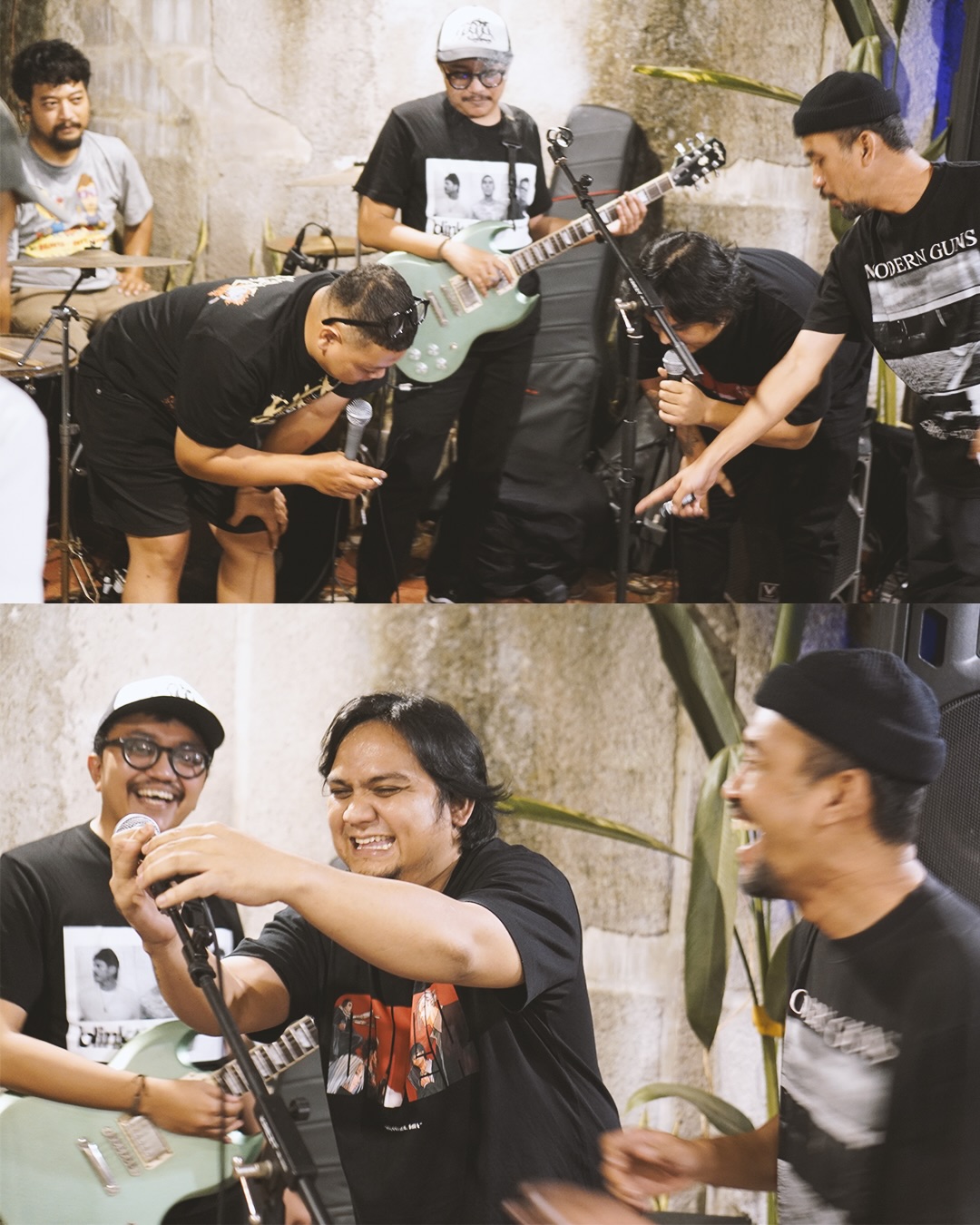 Panggung Authenticity Soundroom Tangerang. Suara punk menembus batas skena.
